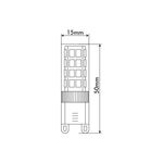 LAMPADA CAPSULA LED G4 4W SMD 4000K 220V