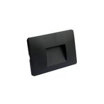 Lâmpada de LED para escada embutida Luz 3W 3EM1-Preto-MINO