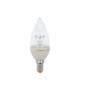 LAMPADA LED C37 6W SMD E14 6400K  MICROSTAR