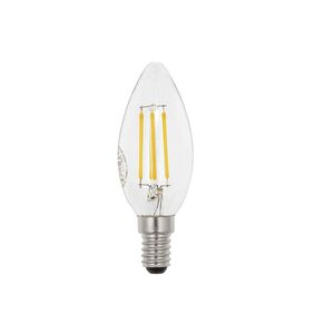 LAMPADA LED DE FILAMENTO C35 4W E14 SMD 64K LEDISONE