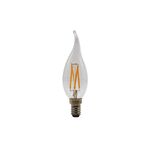 LAMPADA LED DE FILAMENTO C35 4W SMD E14 64K LEDISONE
