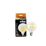 LAMPADA LED G95 8W SMD E27 25K- LEDISONE-RETRO