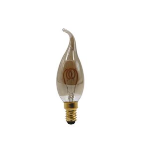 LAMPADA LED VINTAGE FILAMENTO C35T 3.5W SMD E14 21K DIMMAVEL