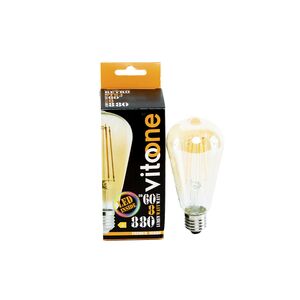 LAMPADA LEDISONE-RETRO ST64 8W SMD E27 2500K