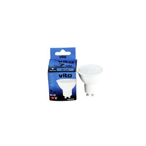 LAMPADA SPOTLED GU10  7W SMD AZUL BASIS