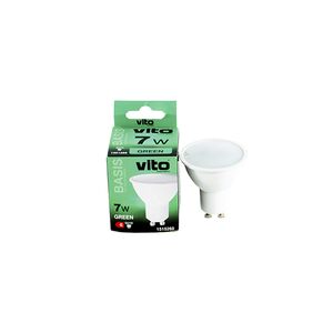 LAMPADA SPOTLED GU10 7W SMD VERDE BASIS
