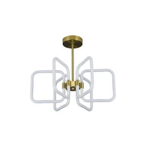 Luminária  Arcola Led Sala/Quarto 6x 3w