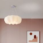 Luminária Branca Para Sala/Quarto 3x E27 40w
