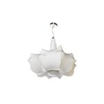 Luminária Branco Para Sala/Quarto E27 1x 60w