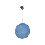 Luminária De Bola Azul P ara Sala/Escritório 1x E27 40w