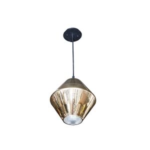 Luminária De Teto Dourado Pendente E27