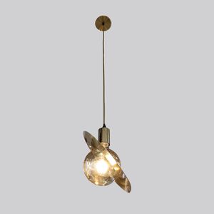 Luminária Dourado Orbita Para Sala/Quarto/Restaurante 1x E27 60w