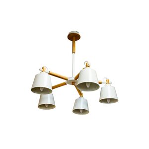 Luminária Para Sala/Escritório/Quarto 5x E27 40w