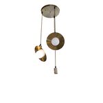 Luminária Pendente Dourado Orbita 3