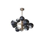 Luminária Preto E Dourado E14