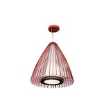 Luminária Vermelha Para Sala/Quarto 1x E27 40w