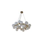 Lustre Com Bola Para Sala/Quarto/Escritório 25x G5