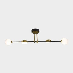 Lustre De Cristal Inox Dourado E Preto E14