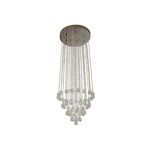 Lustre De Cristal Inox E14