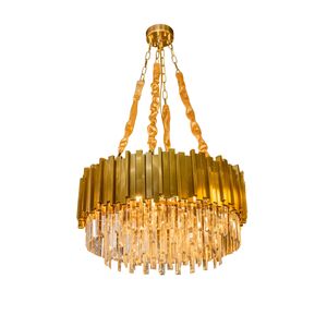 Lustre De Cristal Sala/Escritório 8x E14 40w