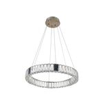 Lustre Lamp Cromada LED 34W ¢600*H1000Ömm