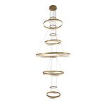 Lustre Lamp LED 122W 40*50*60*60*100CM
