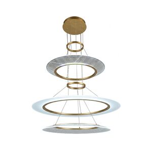 Lustre Lamp LED 132W 48W 60+80+60CM