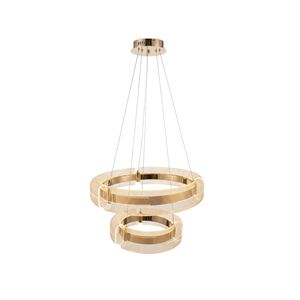 Lustre Lamp LED 64W D400+600