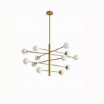 Lustre Sputnik Dourado G4