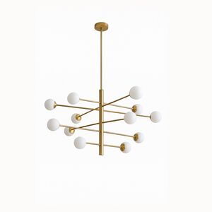 Lustre Sputnik Dourado G4