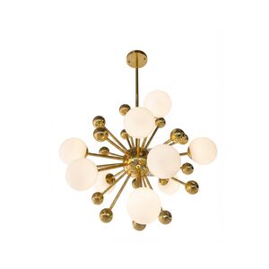 Lustre Sputnik Dourado Para Sala/Quarto/Escritótio 18x G4 3w