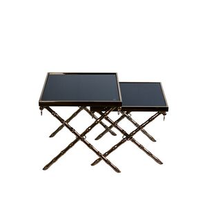 Mesa Central Dourado  50x50x50cm