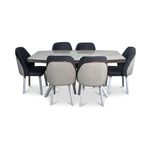 Mesa com 6 cadeiras LUX
