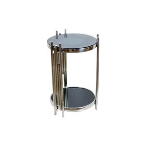 Mesa Lateral Prata 40x63cm