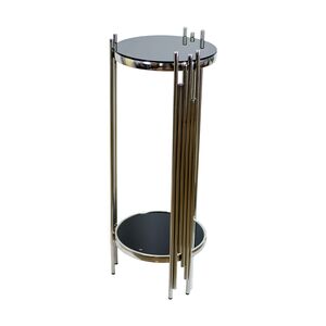 Mesa Lateral Prata 40x93cm