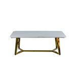 Mesa Redonda Em Mármore 130x30cm