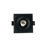 Mini Downligh embutida Quad,GU10-Φ75MM-Preto-Ajustável-RIKO-SR