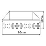 MINI DOWNLIGHT REDONDO CHROME PALACE3