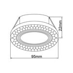 MINI DOWNLIGHT REDONDO PT PALACE1
