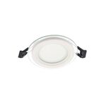 PAINEL LED REDON.DE VIDRO EMB.6W SMD 3000K LENA-RG