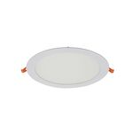 PAINEL LED REDONDO EMBUTIR 18W.SMD 3000K LENA-RX