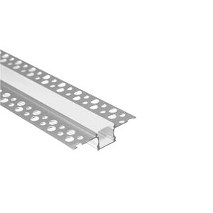 Perfil Alumínio CZ Embutir 13X10mm 3 Metros Para Fita Led