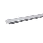 Perfil Alumínio Embutir Com Dıfusor Prata 20×10 3 Metros Para Fita Led