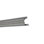 Perfil Alumínio Embutir Prata 20X20mm 3 Metros Para Fita Led