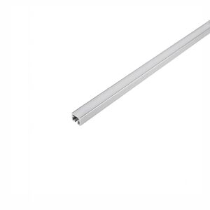 Perfil Para Canto De Sobrepor Prata Com Dıfusor Prata 16X16 3 Metros Para Fita Led