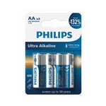 PHILIPS PILHA AA EXTRA ZINC CHLORIDE RL6 1,5V