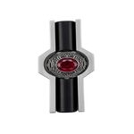 Pierre Cardin Cinzeiro Charuto duplo 4cm cor prata PCX-015S
