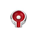 Pierre Cardin Cinzeiro Charutos  Espelhado/vermelho 13×10,95×3,5 cm PCX-002
