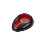 Pierre Cardin Cinzeiro Charutos metálico (preto/vermelho) 12,9×9,7×2,65 cm PCX-003BR