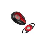 Pierre Cardin Conjunto Cinzeiro e Cortador Charutos vermelho/preto 18x18x3,5cm PCX-010